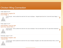 Tablet Screenshot of chickenwingconnection.blogspot.com