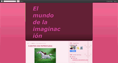 Desktop Screenshot of elmundodelaimaginacin.blogspot.com