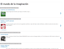 Tablet Screenshot of elmundodelaimaginacin.blogspot.com