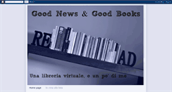 Desktop Screenshot of goodnewsandgoodbooks.blogspot.com