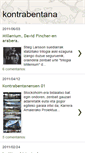 Mobile Screenshot of kontrabentana.blogspot.com