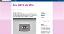 Desktop Screenshot of contemporarycakesvideos.blogspot.com