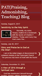 Mobile Screenshot of patpraisingadmonishingteachingblog.blogspot.com