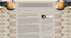 Desktop Screenshot of fromargentina2holland.blogspot.com