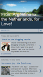 Mobile Screenshot of fromargentina2holland.blogspot.com