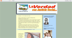Desktop Screenshot of laverdadconjusticiasocial.blogspot.com