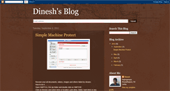 Desktop Screenshot of dpkumara.blogspot.com
