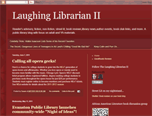 Tablet Screenshot of laughinglibrarian-susan.blogspot.com