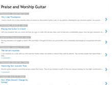 Tablet Screenshot of praiseandworshipguitar.blogspot.com