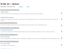 Tablet Screenshot of dma24motion.blogspot.com