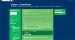 Desktop Screenshot of creativeconnectionsmi.blogspot.com