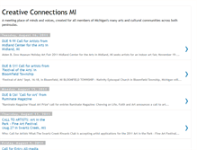 Tablet Screenshot of creativeconnectionsmi.blogspot.com