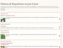 Tablet Screenshot of chateauderoquebrune.blogspot.com