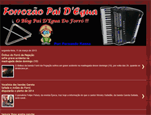 Tablet Screenshot of forrozaopaidegua.blogspot.com