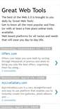 Mobile Screenshot of greatwebtools.blogspot.com