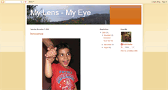 Desktop Screenshot of mylensmyeye.blogspot.com