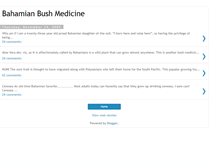 Tablet Screenshot of bushmedicine.blogspot.com