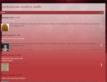 Tablet Screenshot of gordelicious-crafts.blogspot.com