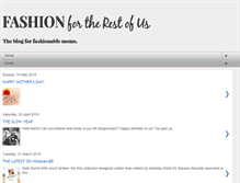 Tablet Screenshot of fashion-for-the-rest-of-us.blogspot.com