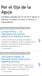 Mobile Screenshot of porelojodelaaguja.blogspot.com
