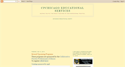 Desktop Screenshot of cpchicagoeducation.blogspot.com