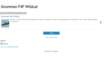 Tablet Screenshot of grummanf4fwildcat.blogspot.com