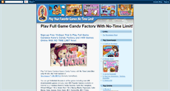 Desktop Screenshot of gamecandyfactory.blogspot.com