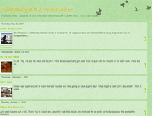 Tablet Screenshot of everythingbutapicketfence.blogspot.com