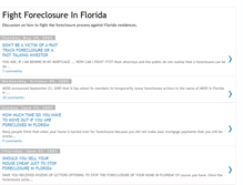 Tablet Screenshot of fightforeclosureinflorida.blogspot.com