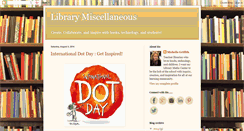 Desktop Screenshot of librarymisc.blogspot.com