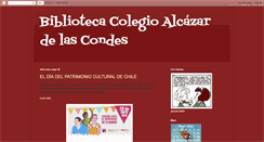 Desktop Screenshot of biblioalcazar.blogspot.com