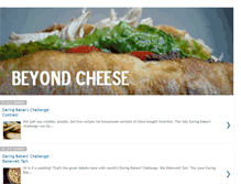 Tablet Screenshot of beyondcheese.blogspot.com