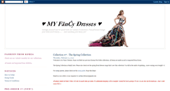 Desktop Screenshot of myfancydresses.blogspot.com