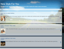 Tablet Screenshot of livestyleforyou.blogspot.com