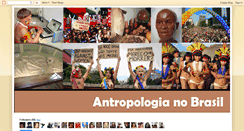 Desktop Screenshot of antropologianobrasil.blogspot.com