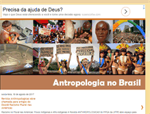 Tablet Screenshot of antropologianobrasil.blogspot.com