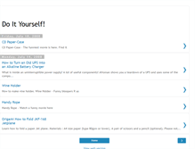 Tablet Screenshot of diy-videos.blogspot.com