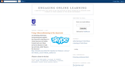 Desktop Screenshot of engaging-online-learning.blogspot.com