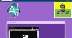 Desktop Screenshot of dibujoconautocad.blogspot.com