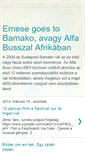 Mobile Screenshot of emesegoestobamako.blogspot.com