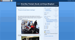 Desktop Screenshot of greatbaymotorcycles.blogspot.com