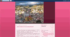 Desktop Screenshot of geografianormal.blogspot.com