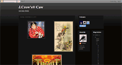 Desktop Screenshot of jcrows.blogspot.com