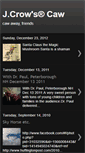 Mobile Screenshot of jcrows.blogspot.com