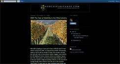 Desktop Screenshot of norcalvineyards.blogspot.com