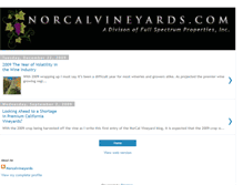 Tablet Screenshot of norcalvineyards.blogspot.com