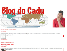 Tablet Screenshot of caduamaral.blogspot.com
