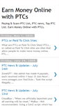 Mobile Screenshot of best-paying-ptcs.blogspot.com
