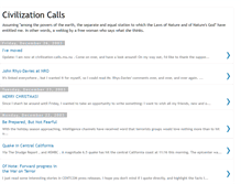Tablet Screenshot of civilization-calls.blogspot.com