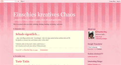 Desktop Screenshot of einschiesstitchingblog.blogspot.com